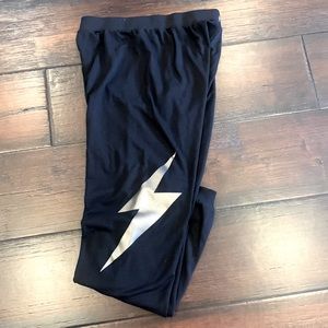 Electric Yoga lightening bolt joggers